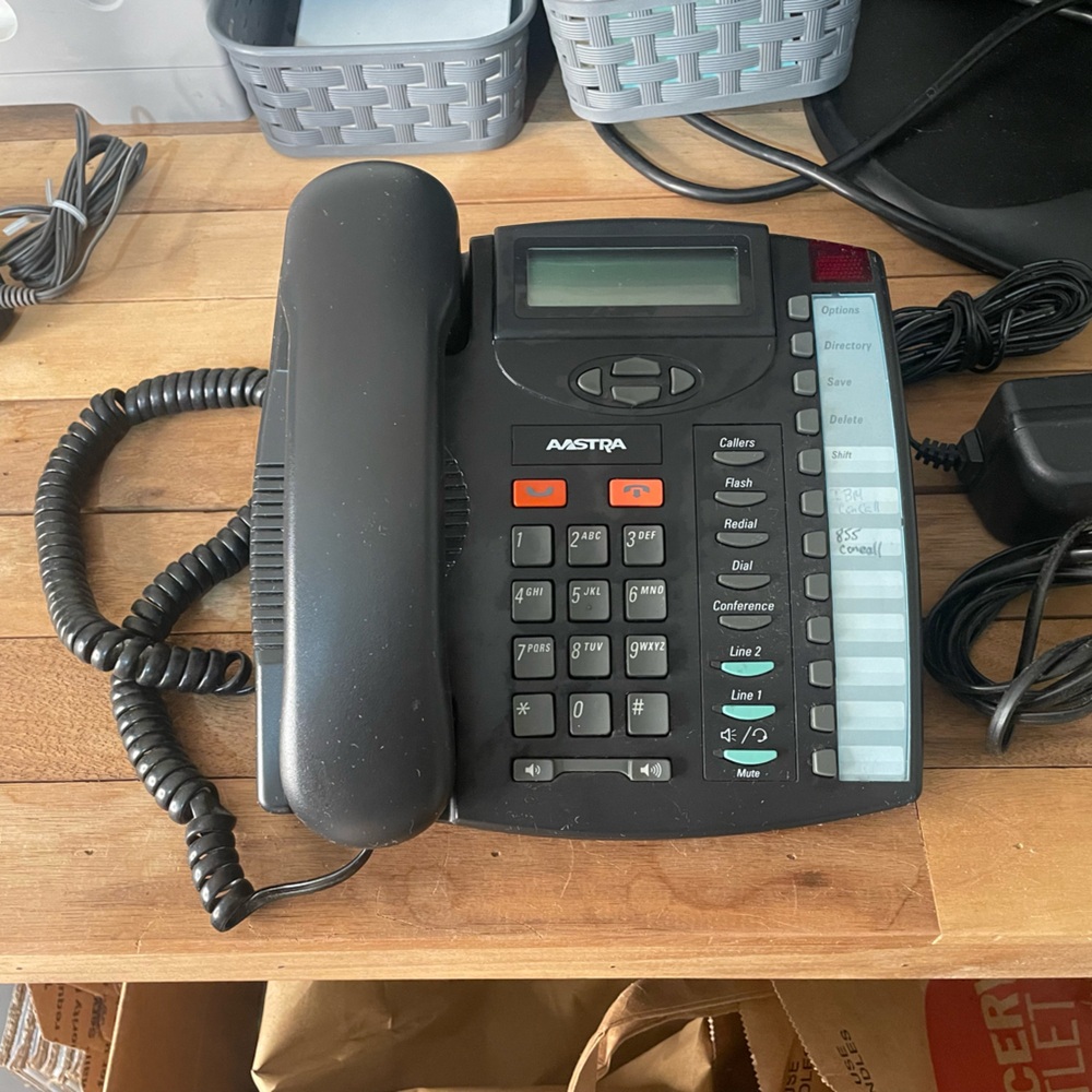 Aastra: telecom phone